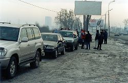 Так все начиналось: сбор на Ленинградке ранним утром