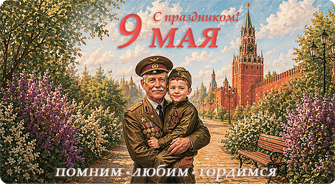 С праздником! С Днем Победы!