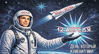 Поздравляем с Всемирным днем авиации и космонавтики!